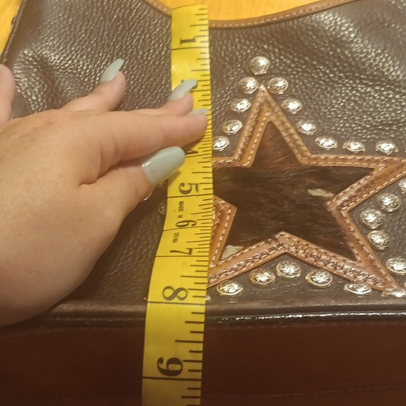 Montana Silversmiths Star Leather Purse - Picture 4 of 14